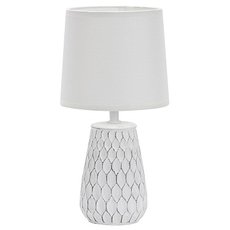 Настольная лампа с абажуром Escada 10171/L White