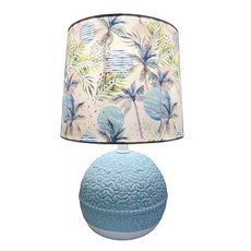 Настольная лампа с текстильными плафонами Escada 10169/L Blue
