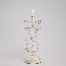 Декоративная настольная лампа Eurosvet 12205/1T белый Strotskis