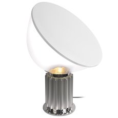 Настольная лампа с стеклянными плафонами прозрачного цвета Loft IT 10294/M Silver