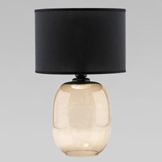 Настольная лампа с текстильными плафонами чёрного цвета TK Lighting 5988 Melody