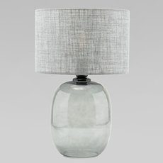 Настольная лампа с текстильными плафонами серого цвета TK Lighting 5987 Melody