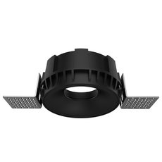 Точечный светильник с арматурой чёрного цвета, плафонами чёрного цвета Lumker COMBO-FR-43-BL