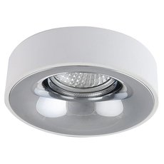 Точечный светильник с арматурой белого цвета, металлическими плафонами DesignLed NC1826-M-FW+CH