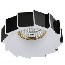 Точечный светильник с металлическими плафонами чёрного цвета DesignLed NC1913BKWH