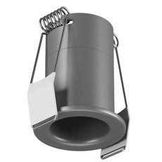 Точечный светильник с металлическими плафонами серого цвета DesignLed DL-A004-3-SL-WW