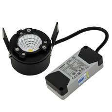 Точечный светильник с арматурой чёрного цвета Lumker MINI-COMBO-BASE-60-9-NW