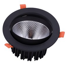 Точечный светильник с арматурой чёрного цвета, плафонами чёрного цвета DesignLed KZ-DLB-30-NW