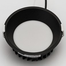 Точечный светильник с арматурой чёрного цвета DesignLed BQ009115-BL-WW