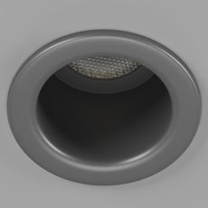 Точечный светильник с арматурой серого цвета, металлическими плафонами DesignLed DL-A004-7-SL-WW