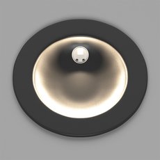 Светильник для уличного освещения с арматурой чёрного цвета, металлическими плафонами DesignLed GW-R806-3-BL-WW