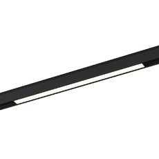 Шинная система с арматурой чёрного цвета, металлическими плафонами DesignLed SY-601212-BL-24-NW