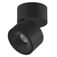 Точечный светильник с арматурой чёрного цвета Lumker I-SF-BL-WW