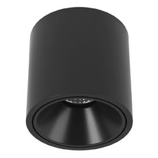 Точечный светильник с арматурой чёрного цвета DesignLed GW-8701-20-BL-WW