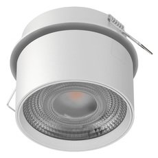 Точечный светильник с арматурой белого цвета, плафонами белого цвета Lumker R-SRC-WH-WW
