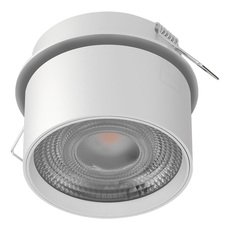 Точечный светильник с арматурой белого цвета, металлическими плафонами Lumker R-SRC-WH-NW