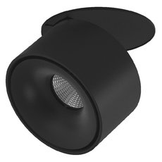 Точечный светильник с арматурой чёрного цвета Lumker I-RC-BL-NW
