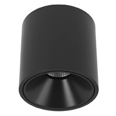 Точечный светильник с арматурой чёрного цвета DesignLed GW-8701-30-BL-WW