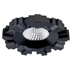 Точечный светильник с металлическими плафонами чёрного цвета DesignLed LC2037BK-5-NW
