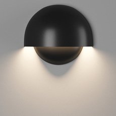 Светильник для уличного освещения с арматурой чёрного цвета, металлическими плафонами DesignLed GW-A818-10-BL-NW