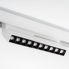 Шинная система с арматурой белого цвета, металлическими плафонами SWG SY-601255F-20-WH-NW