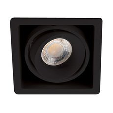 Точечный светильник с металлическими плафонами чёрного цвета ITALLINE DE-311 BLACK