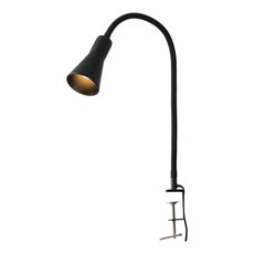 Настольная лампа с арматурой чёрного цвета, металлическими плафонами Lussole LSP-0716