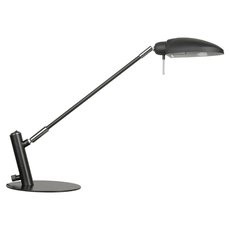 Настольная лампа с металлическими плафонами чёрного цвета Lussole LST-4314-01