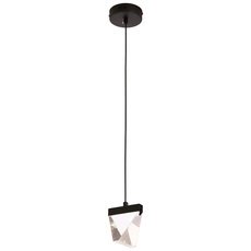 Светильник с арматурой чёрного цвета, стеклянными плафонами Lussole LSP-7095