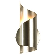 Бра с арматурой никеля цвета, металлическими плафонами Lussole LSP-8807