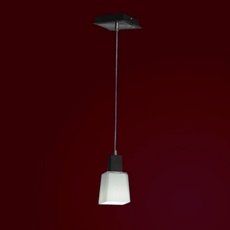 Светильник с арматурой чёрного цвета, плафонами белого цвета Lussole LSC-2506-01