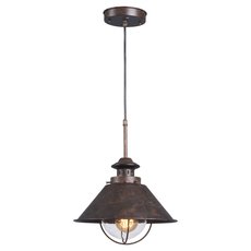 Светильник с металлическими плафонами коричневого цвета Lussole GRLSP-9833