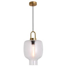 Светильник с арматурой бронзы цвета, стеклянными плафонами Lussole LSP-8845