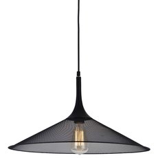 Светильник с металлическими плафонами чёрного цвета Lussole GRLSP-9813