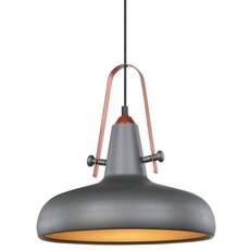 Светильник с металлическими плафонами серого цвета Lussole GRLSP-9814