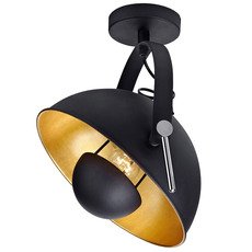 Светильник с арматурой чёрного цвета, плафонами чёрного цвета Lussole LSP-9825