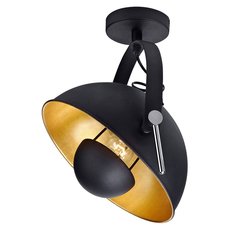 Светильник с арматурой чёрного цвета, плафонами чёрного цвета Lussole GRLSP-9825