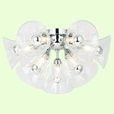 Светильник с плафонами прозрачного цвета Lussole GRLSP-8196