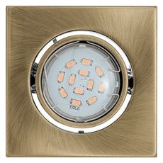 Точечный светильник с арматурой бронзы цвета, плафонами бронзы цвета Eglo 93244