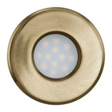Точечный светильник с арматурой бронзы цвета, плафонами бронзы цвета Eglo 93217