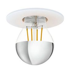Точечный светильник с арматурой белого цвета, металлическими плафонами Eglo 99062