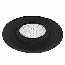 Точечный светильник с арматурой чёрного цвета, плафонами чёрного цвета Eglo 61551