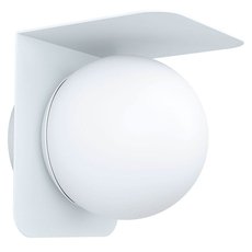 Светильник для уличного освещения с арматурой белого цвета, пластиковыми плафонами Eglo 99582