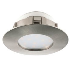 Точечный светильник с арматурой никеля цвета Eglo 95819