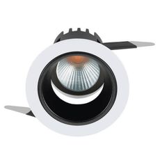 Точечный светильник с арматурой белого цвета, металлическими плафонами Eglo 61595