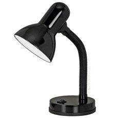 Настольная лампа с арматурой чёрного цвета, плафонами чёрного цвета Eglo 9228