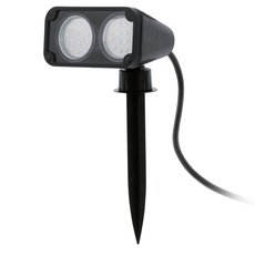 Светильник для уличного освещения с пластиковыми плафонами чёрного цвета Eglo 93385