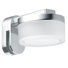 Светильник для ванной комнаты с арматурой хрома цвета, стеклянными плафонами Eglo 97842