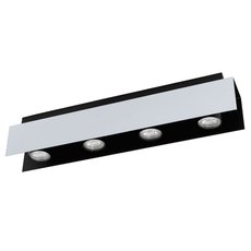 Точечный светильник с арматурой белого цвета, металлическими плафонами Eglo 97397