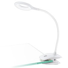 Настольная лампа с арматурой белого цвета, пластиковыми плафонами Eglo 97077